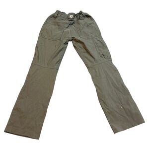 Kuhl Youth Pants Olive Green Hiking Outdoors Mountain Performance Size XS 5/6